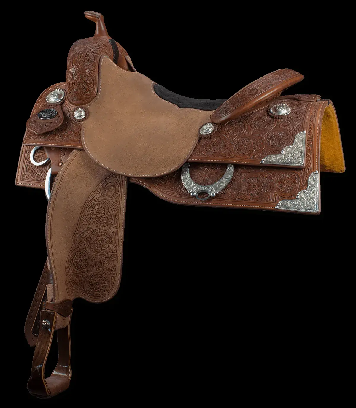 Casey Deary Reining Saddle — Superior Saddlery by Andreas Maschke