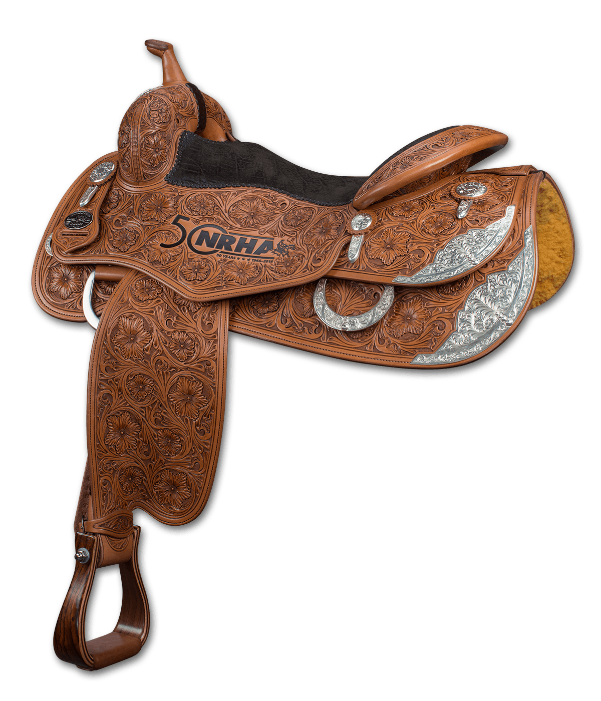 NRHA 50th Anniversary Saddle — Superior Saddlery by Andy Maschke